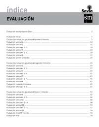 Evaluaciones lengua 5 primaria sm savia