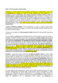 Come il mondo ha cambiato i social media - Docsity
