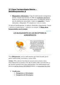 Farmacología Básica - Betabloqueantes