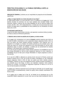 Práctica Estructura social familar