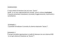 Osservazioni sulle buone schemi di database relazionali