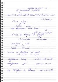 I pronomi indiretti - الضمائر غير مباشرة
