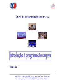 Curso de Programação em Java - Módulo 1: Introdução à Programação em Java