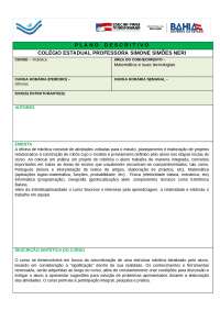 plano eletiva robótica