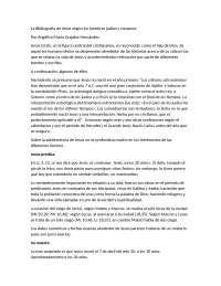 La Bibliografía de Jesús: Fuentes Históricas Judías y Romanas