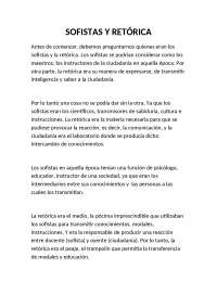 Los Sofistas y la Retórica: Un Análisis Histórico