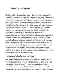 Scienza in formazione. Corpi, materialità e scrittura in laboratorio