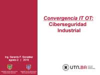 Ciberseguridad IT y OT