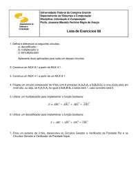 Lista de exercicios de Fundamentos da Computacao;