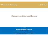 Embedded system introduction - Docsity