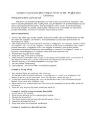 Complete note of Communicative English