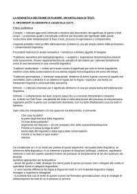 La semantica dei frame di Fillmore. Un'antologia di testi (cap. 4,7,8,9)