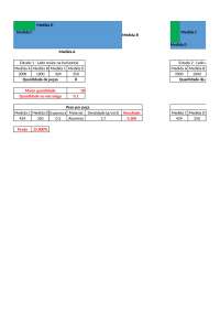 cALCULO CHAPAS APROVEITAMENTO
