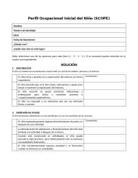 Pauta de evaluación SCOPE