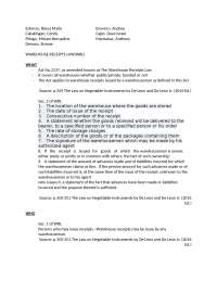 LAW notes and output