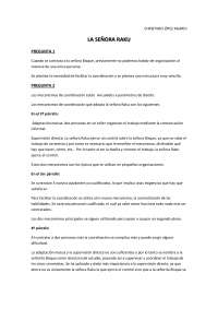 Práctica de Diseño de la Organización "Señora Raku"