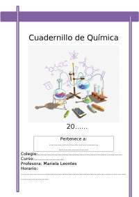 cuadernillo de Química 2020