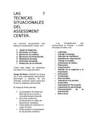 Ventajas del assessment center