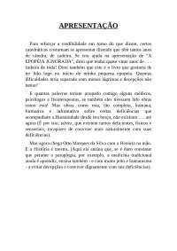 A Epopeia Ignorada - Oto Marques da Silva
