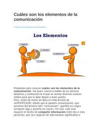 Elementos de la Comunicación: Un Análisis Completo