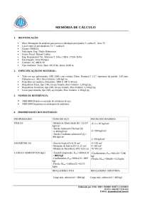 MC DE CALCULO DE ANDAIME