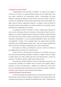 Resumo Psicologia Juridica