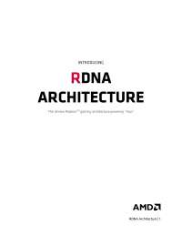 AMD Radeon RDNA Whitepaper