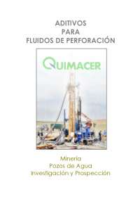 ADITIVOS PARA LOS FLUIDOS DE PERFORACION