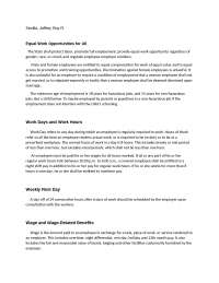 assignments for equality