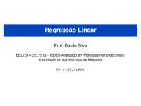Regressão Linear Parte 1