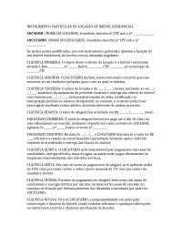 Modelo Locação de aluguel para quem precisar
