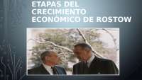 Etapas del crecimiento económico de Rostow