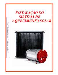 Manual sobre Placas e Reservatórios de Aquecimento Solar
