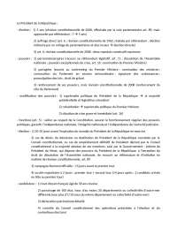LE PRESIDENT DE LA REPUBLIQUE - Docsity