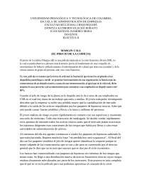 EL PRECIO DE LA CODICIA