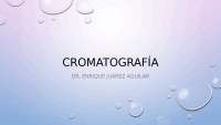 Diferentes tipos de cromatografía y sus fundamentos