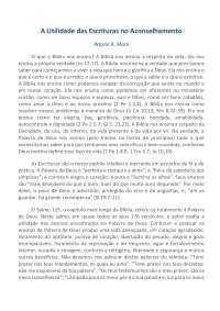 A Utilidade das Escrituras no Aconselhamento: Ensinamentos Infalíveis da Bíblia