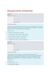 Planejamento Ambiental 3 módulos juntos