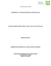 Precis retorica y de cararter informativo