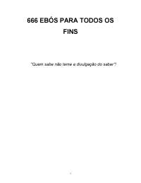 666 Ebós de Candomblé