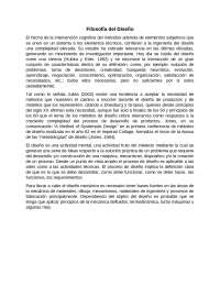 Filosofía del diseño Mecánico