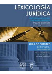 LEXICOLOGIA JURIDICA
