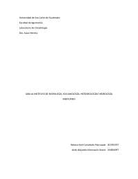 Reporte de visita a INSIVUMEH