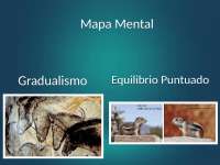 Mapa Mental del Gradualismo y Equilibrio Puntuado - Docsity