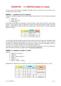 TRACING - informatica - Docsity