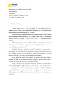 Rascunho sobre o filme coringa