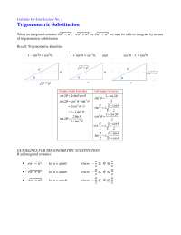 Calculus Integral Lecture