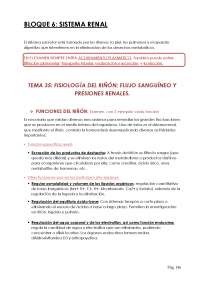 fisiología del Sistema Renal veterinaria