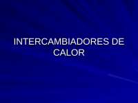 Intercambiadores de Casco y Tubos