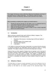 Deflection of beams:ANALYTICAL METHOD